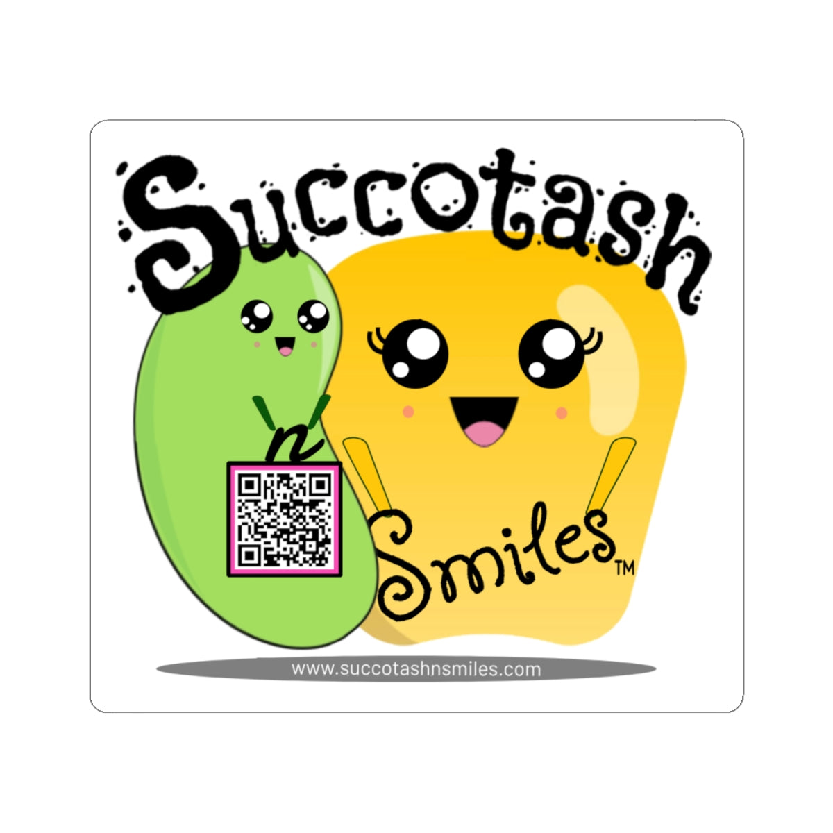 4" Promotional Logo Sticker