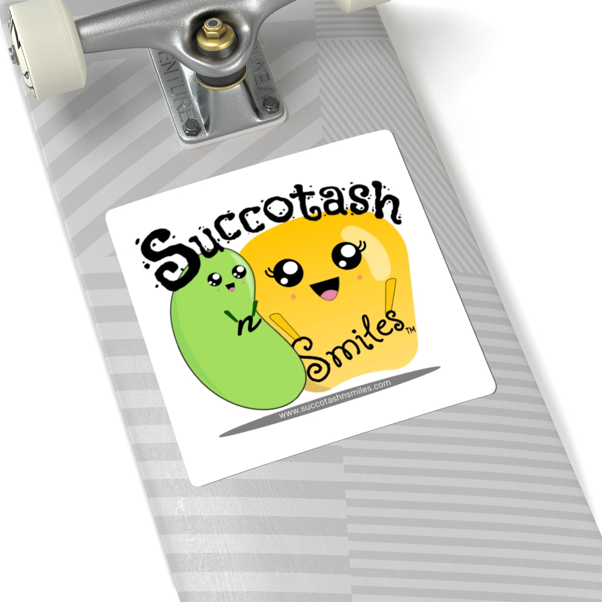 Succotash 'n' Smiles Logo Sticker